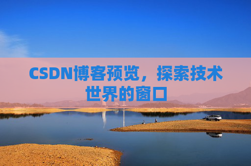 CSDN博客预览，探索技术世界的窗口